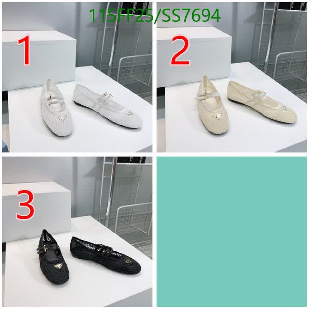 Prada-Women Shoes Code: SS7694 $: 115USD