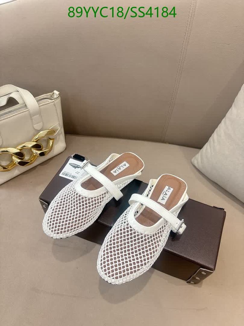 Alaia-Women Shoes Code: SS4184 $: 89USD