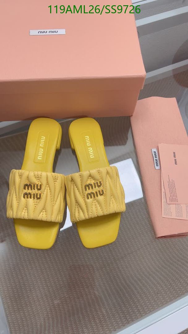 Miu Miu-Women Shoes Code: SS9726 $: 119USD