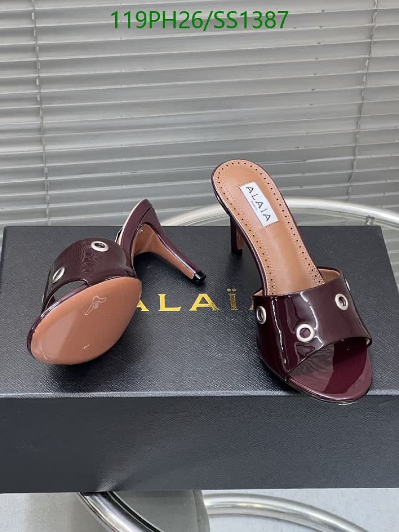 Alaia-Women Shoes Code: SS1387 $: 119USD