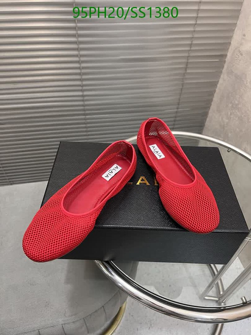 Alaia-Women Shoes Code: SS1380 $: 95USD