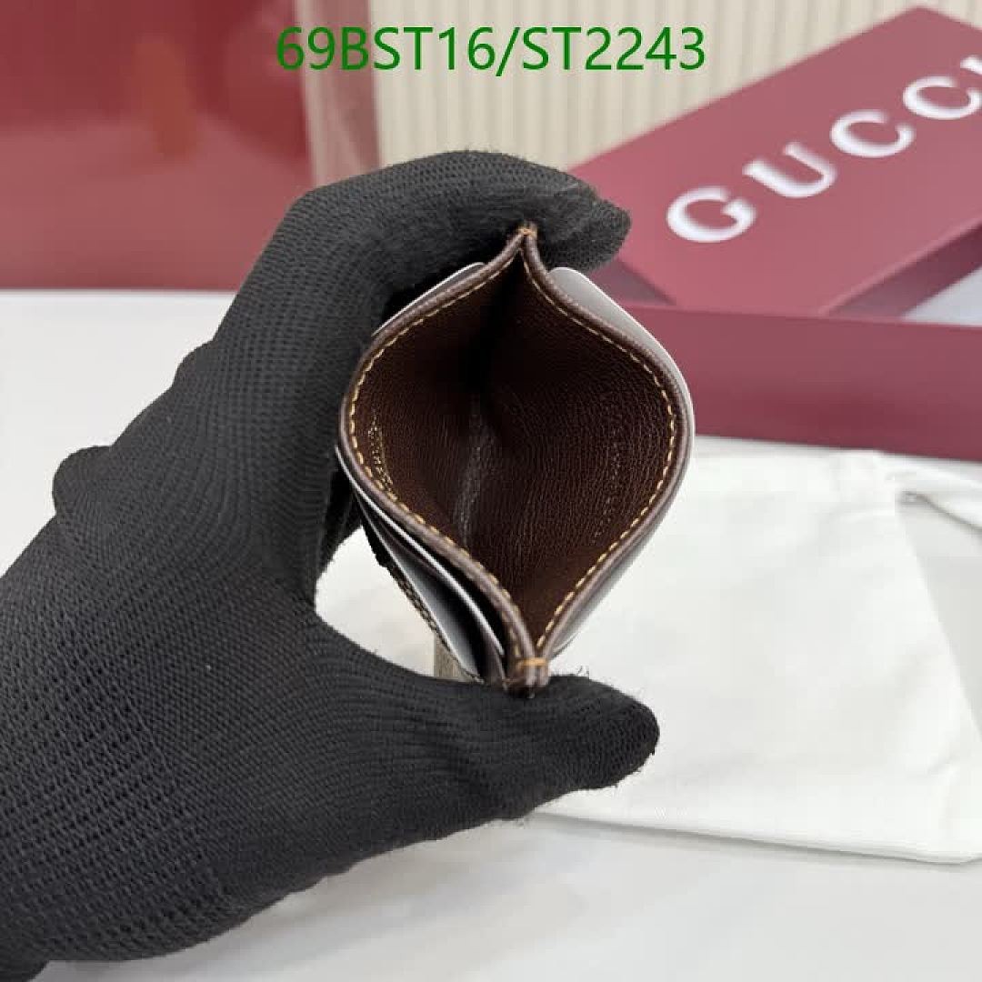 Gucci-Wallet Mirror Quality Code: ST2243 $: 69USD