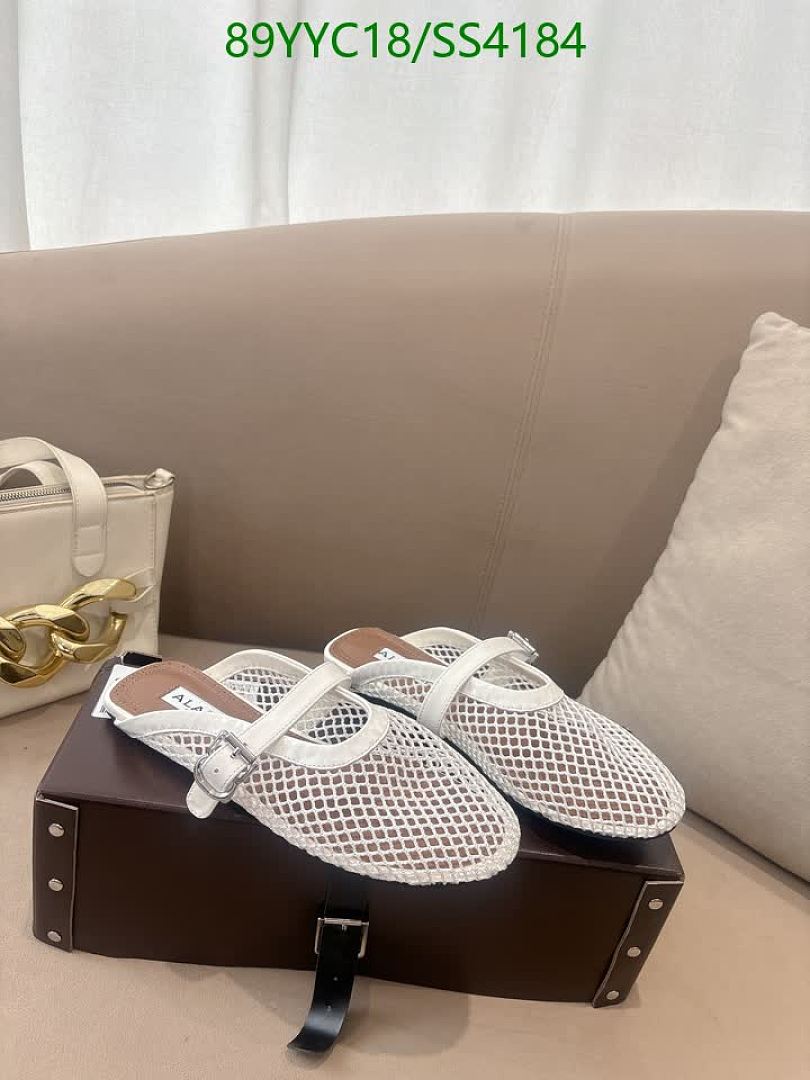 Alaia-Women Shoes Code: SS4184 $: 89USD