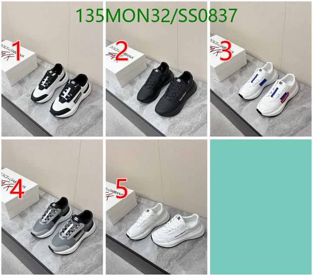 D&G-Men shoes Code: SS0837 $: 135USD