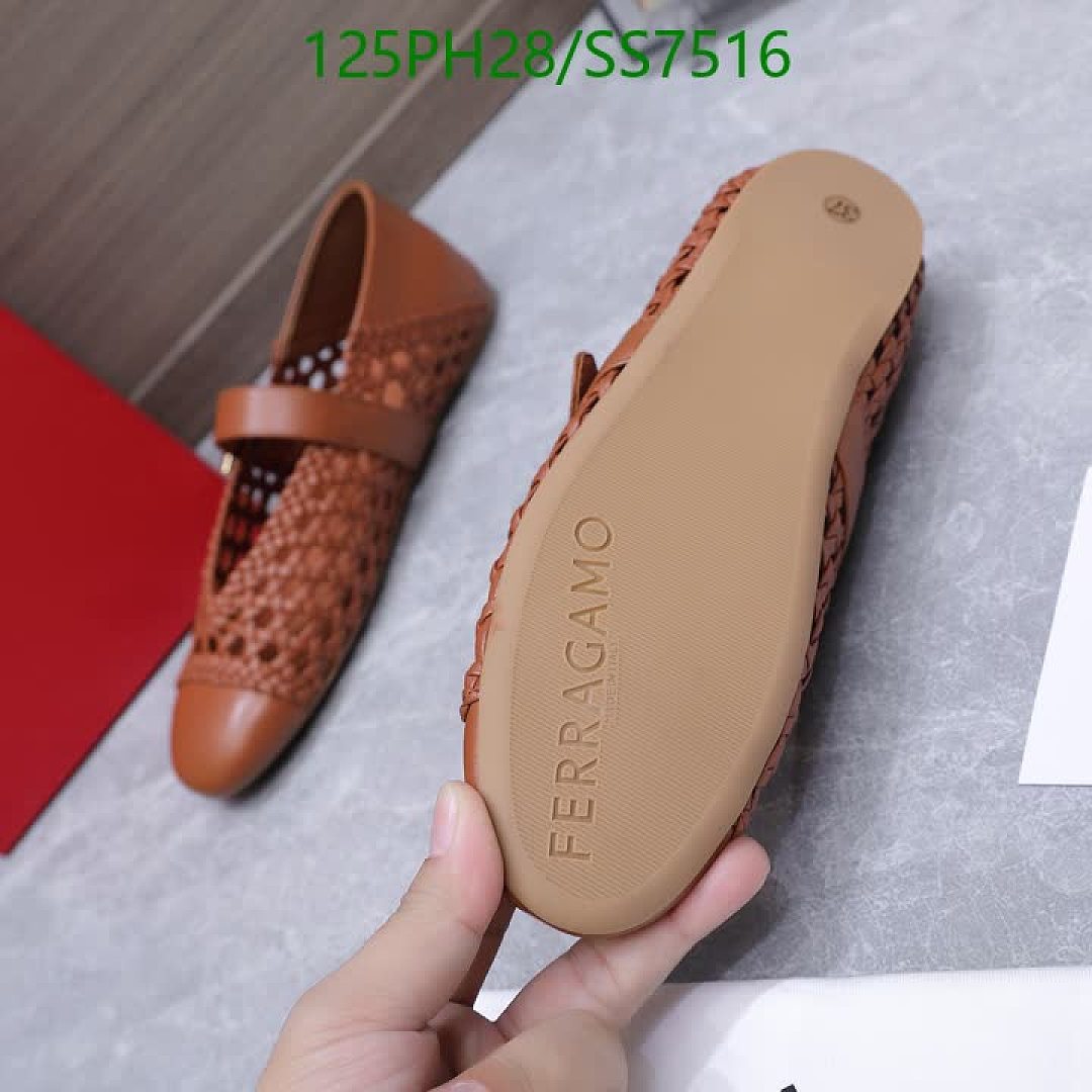 Ferragamo-Women Shoes Code: SS7516 $: 125USD