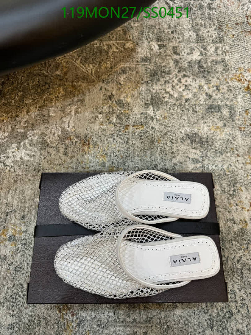 Alaia-Women Shoes Code: SS0451 $: 119USD