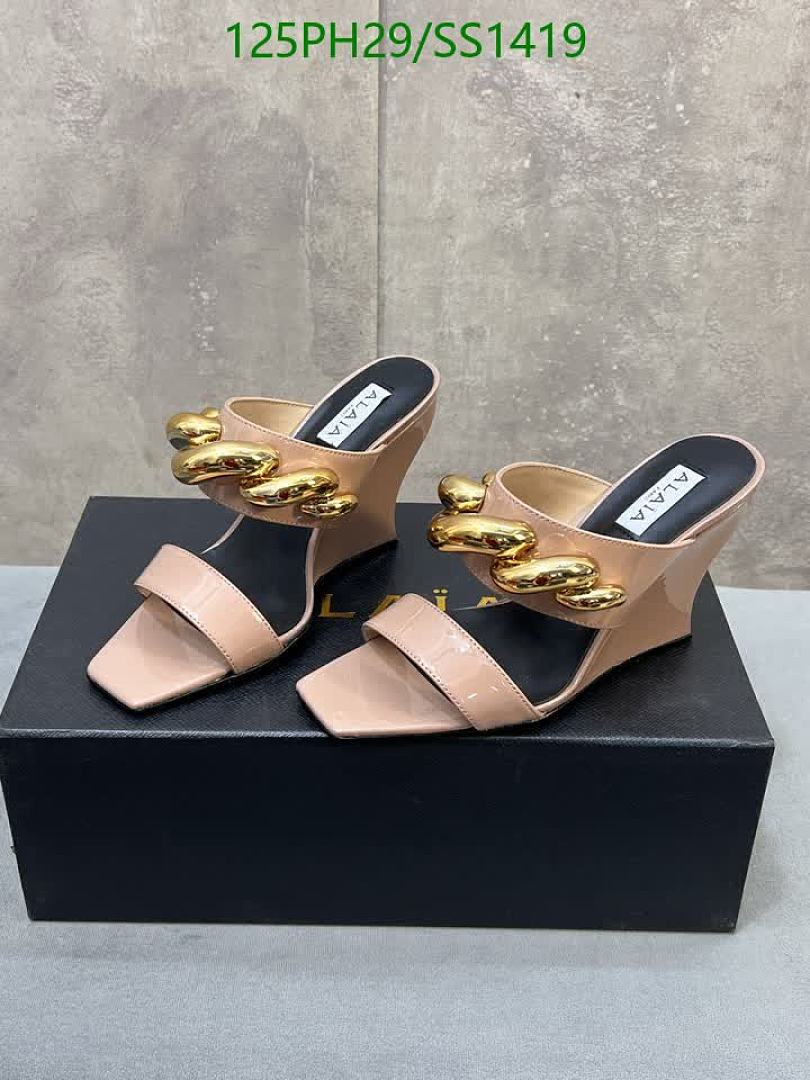 Alaia-Women Shoes Code: SS1419 $: 125USD