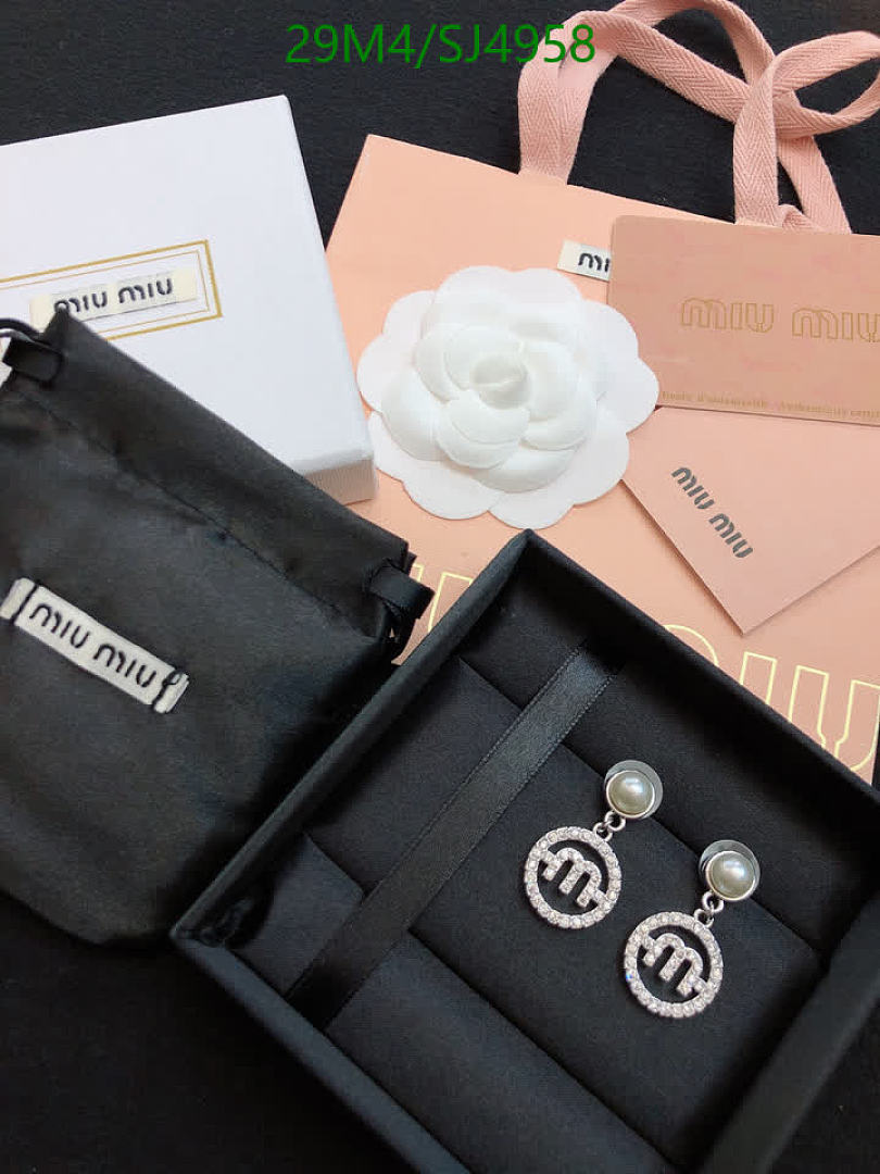 Miu Miu-Jewelry Code: SJ4958 $: 29USD