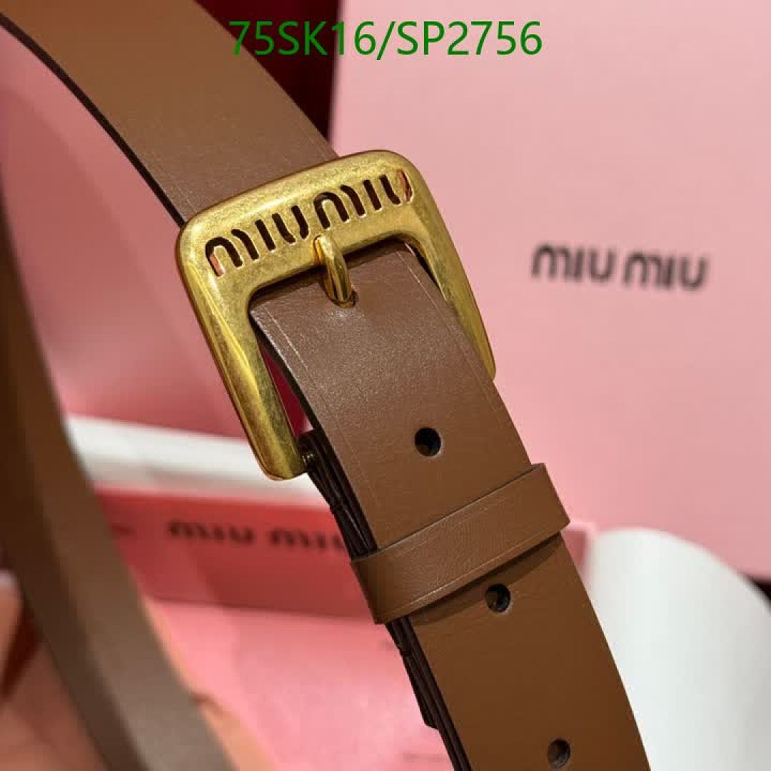 MIU MIU-Belts Code: SP2756 $: 75USD