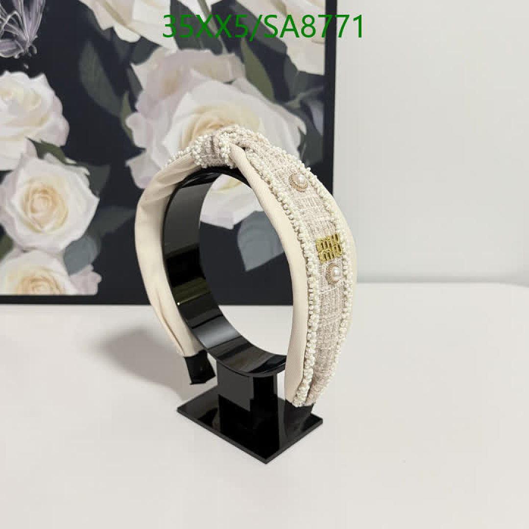 MIU MIU-Headband Code: SA8771 $: 35USD