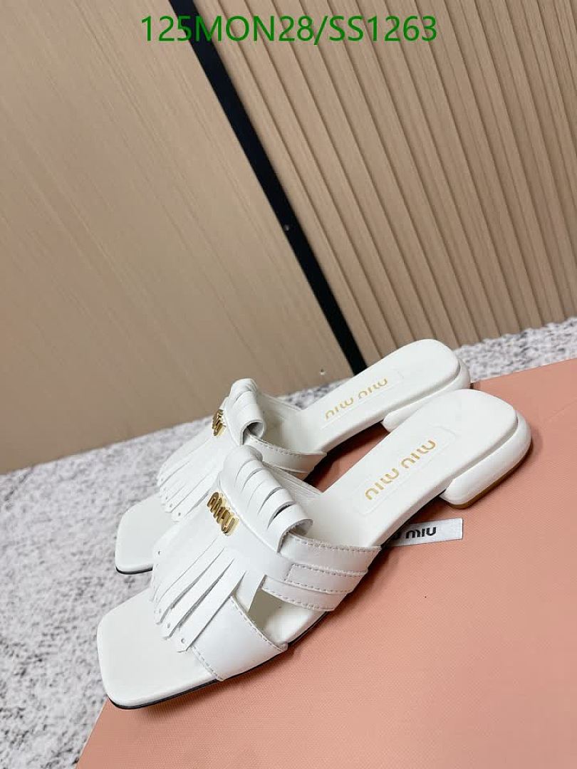 Miu Miu-Women Shoes Code: SS1263 $: 125USD