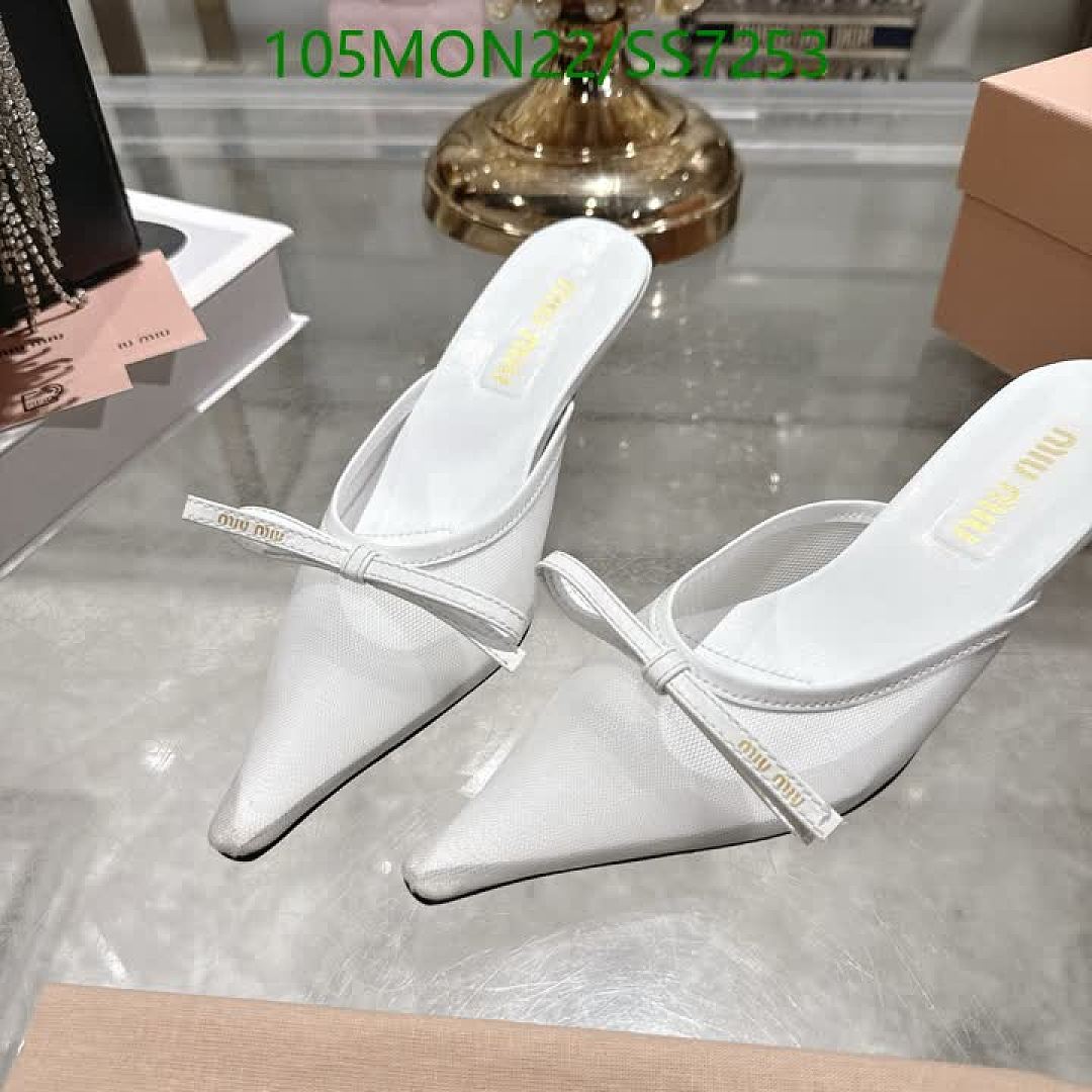 Miu Miu-Women Shoes Code: SS7253 $: 105USD