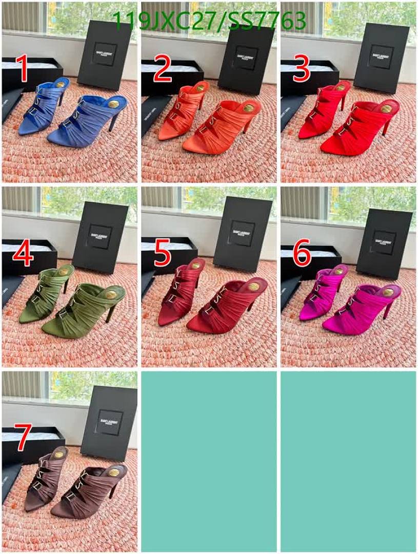YSL-Women Shoes Code: SS7763 $: 119USD