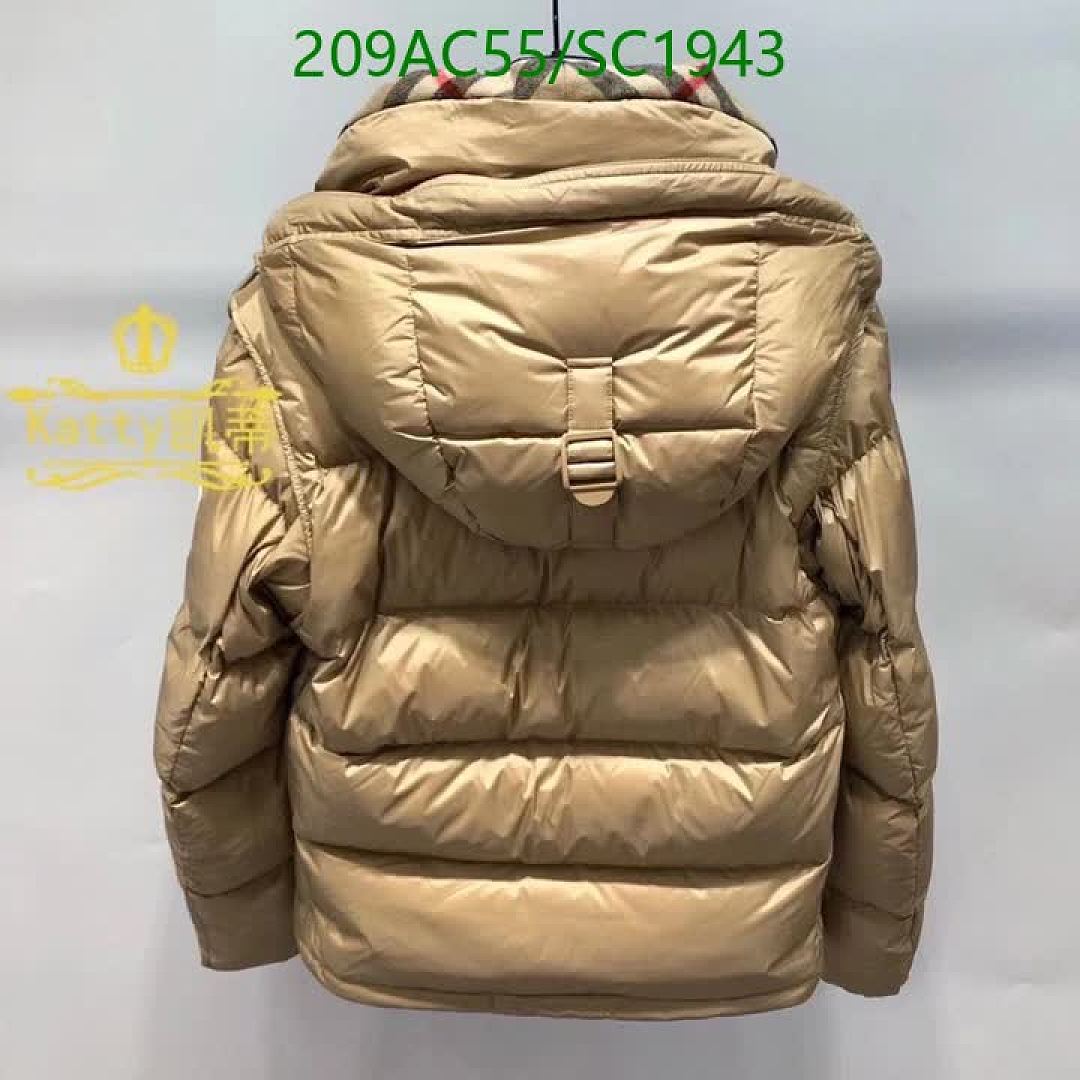 Burberry-Down jacket Women Code: SC1943 $: 209USD