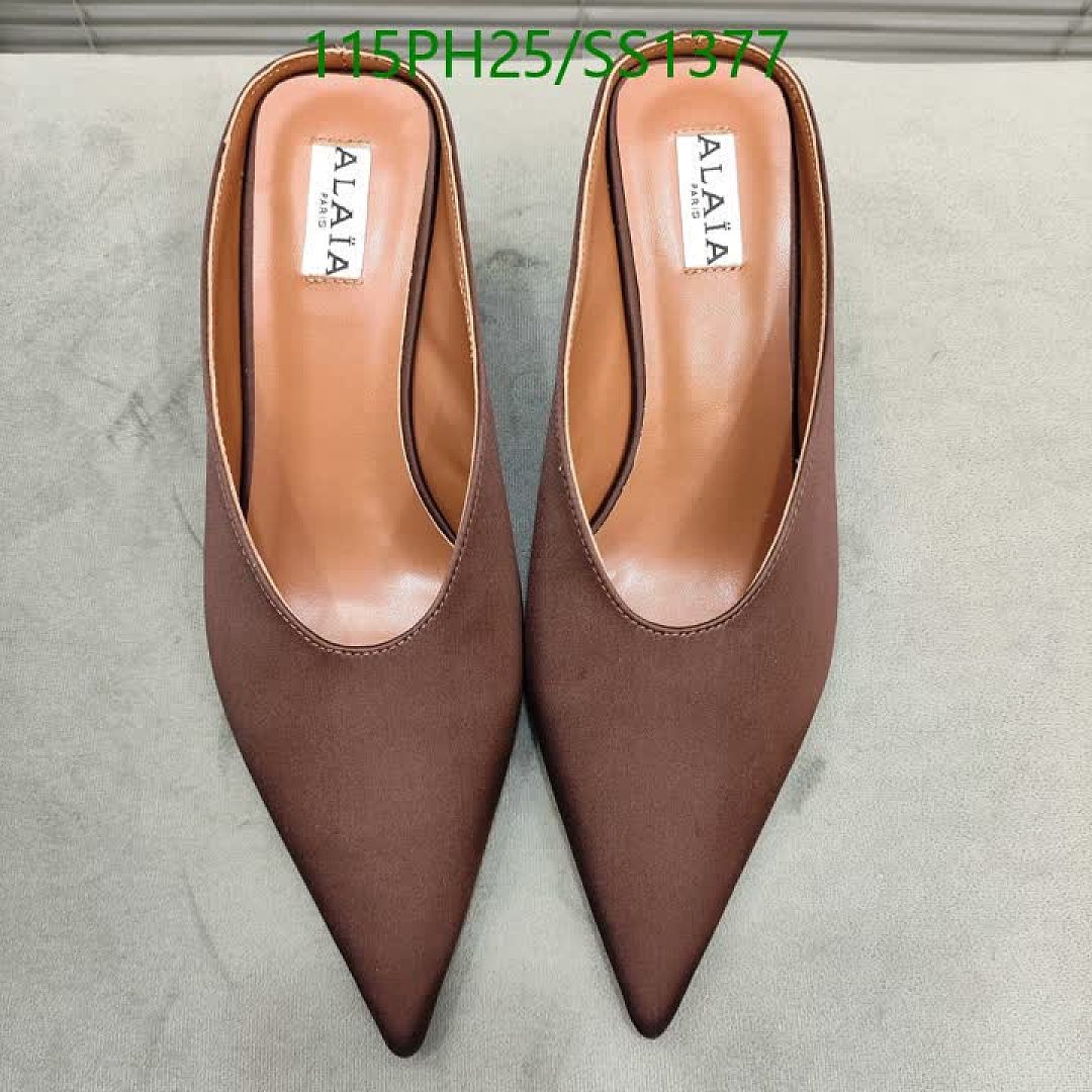 Alaia-Women Shoes Code: SS1377 $: 115USD