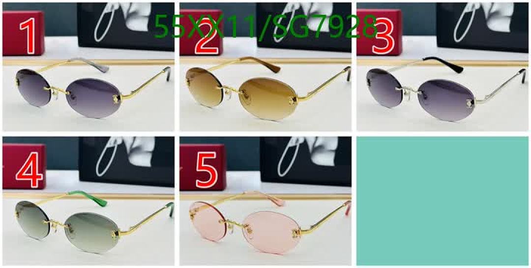Cartier-Glasses Code: SG7928 $: 55USD