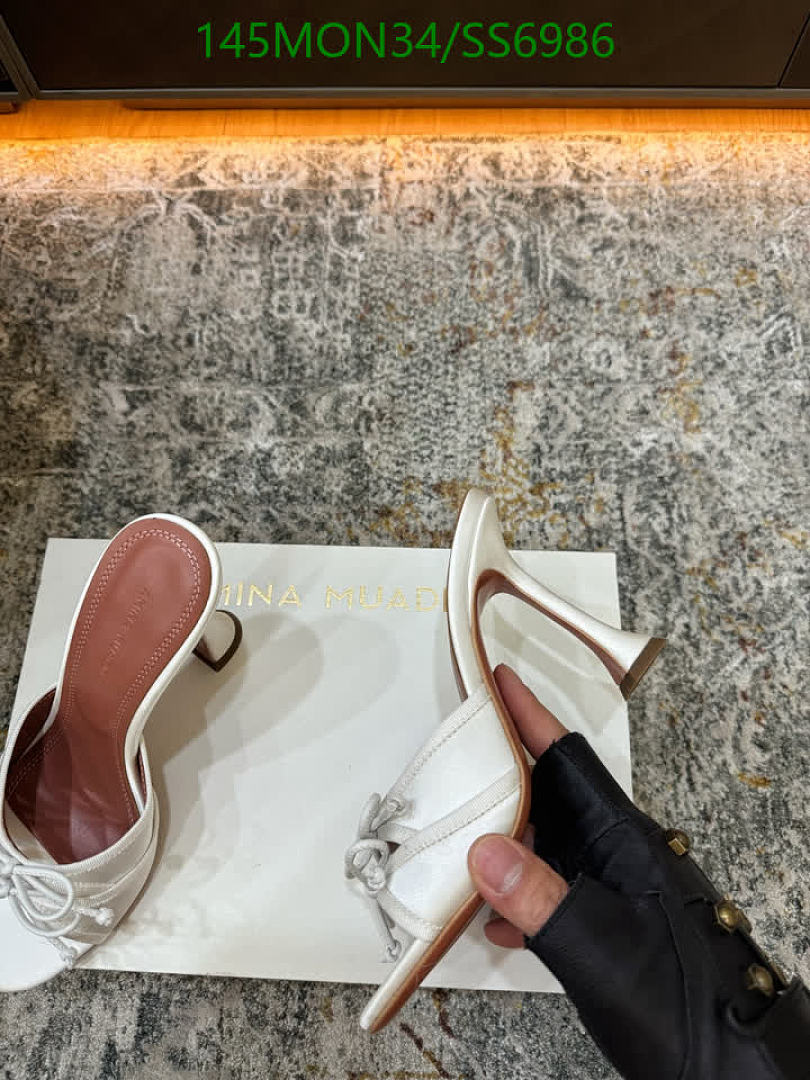 Amina Muaddi-Women Shoes Code: SS6986 $: 145USD