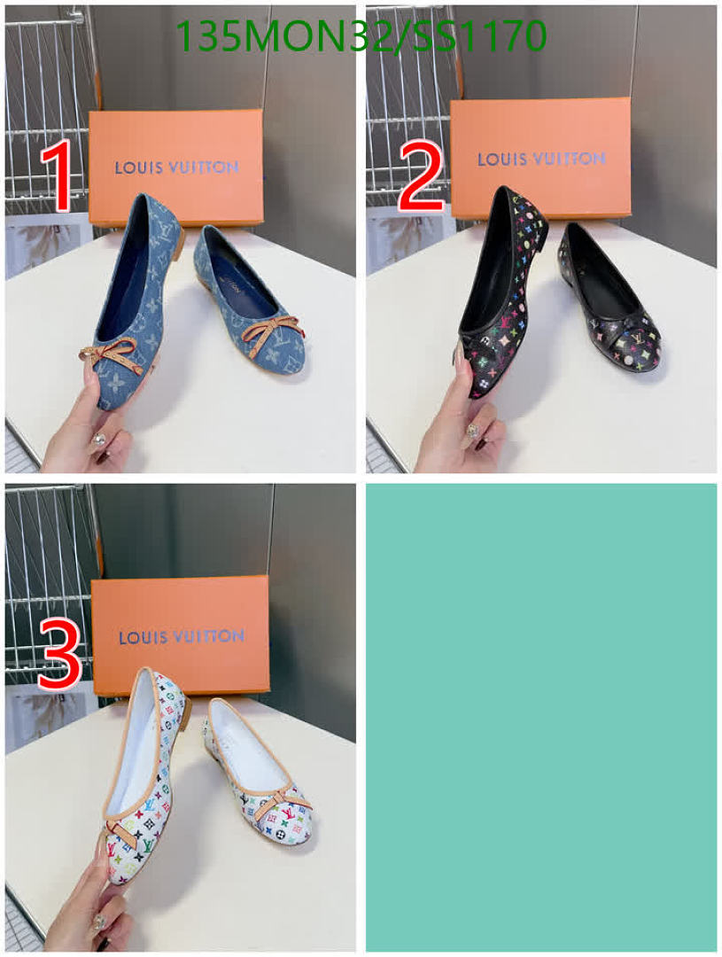 LV-Women Shoes Code: SS1170 $: 135USD