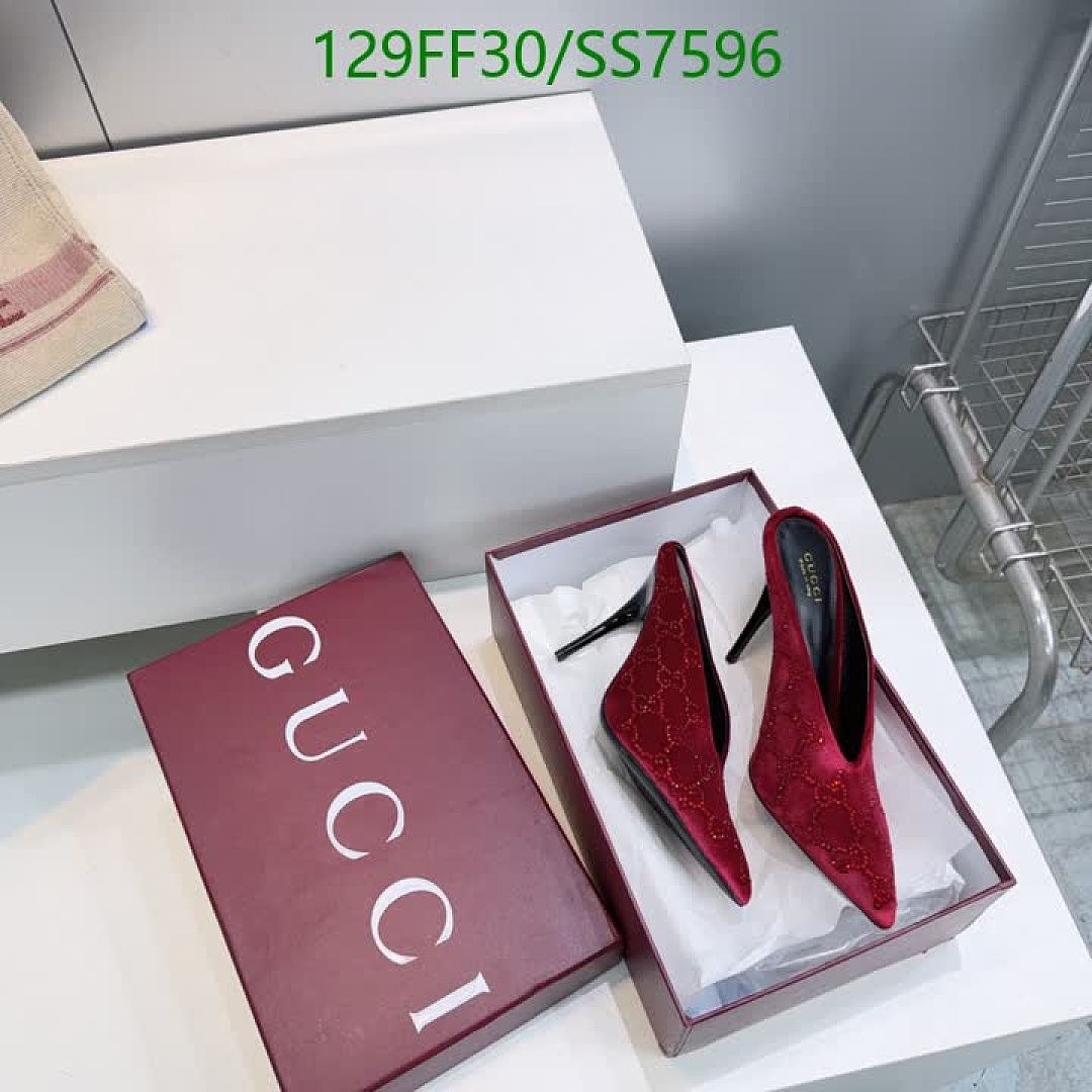 Gucci-Women Shoes Code: SS7596 $: 129USD