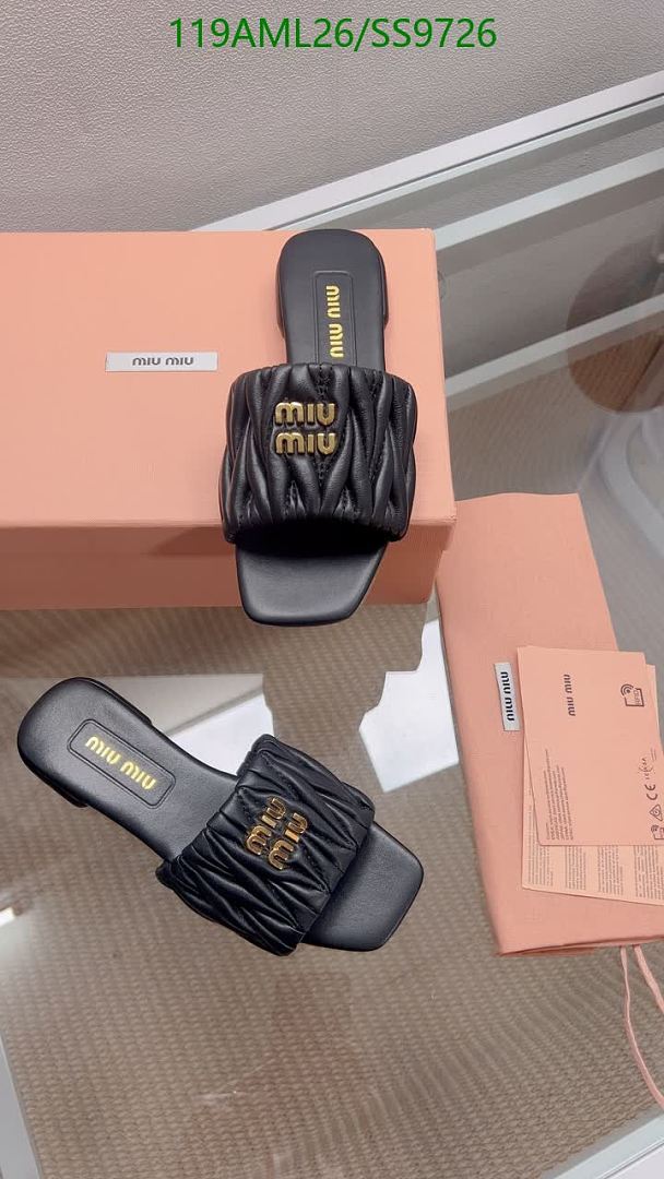 Miu Miu-Women Shoes Code: SS9726 $: 119USD