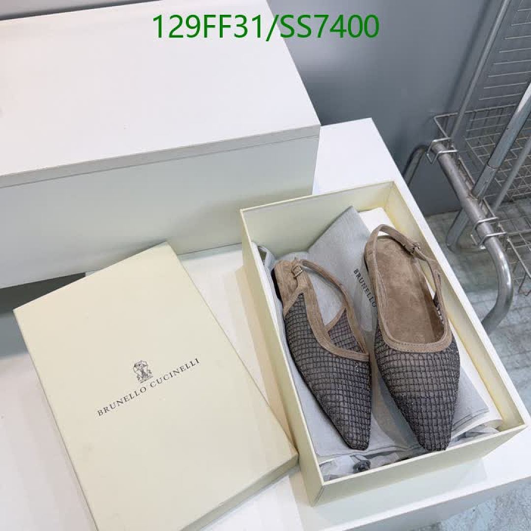 Brunello Cucinelli-Women Shoes Code: SS7400 $: 129USD
