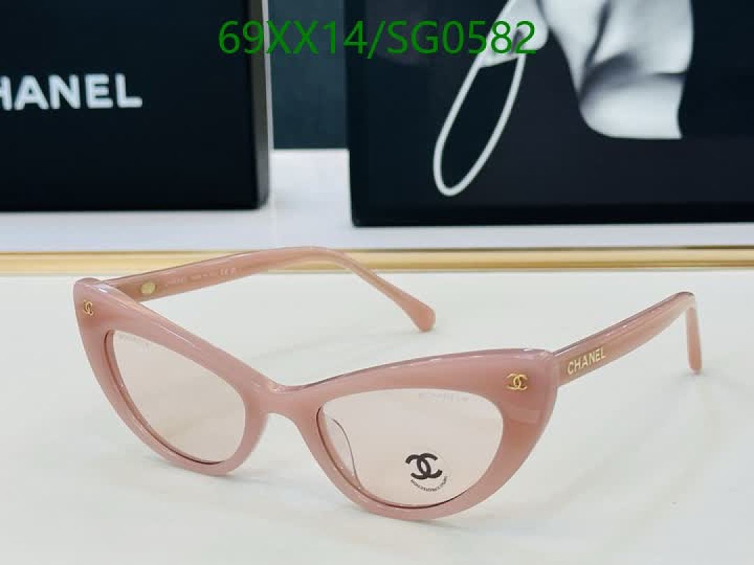 Chanel-Glasses Code: SG0582 $: 69USD