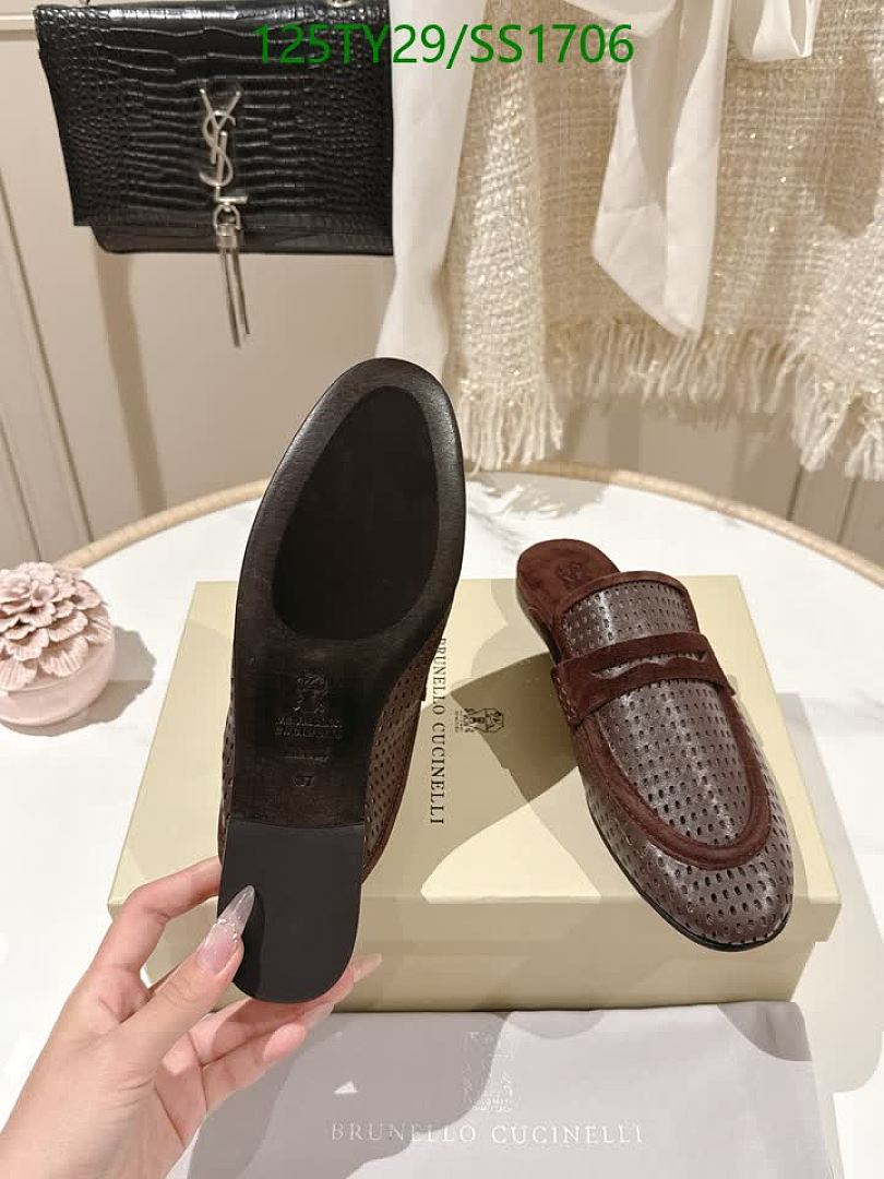 Brunello Cucinelli-Women Shoes Code: SS1706 $: 125USD