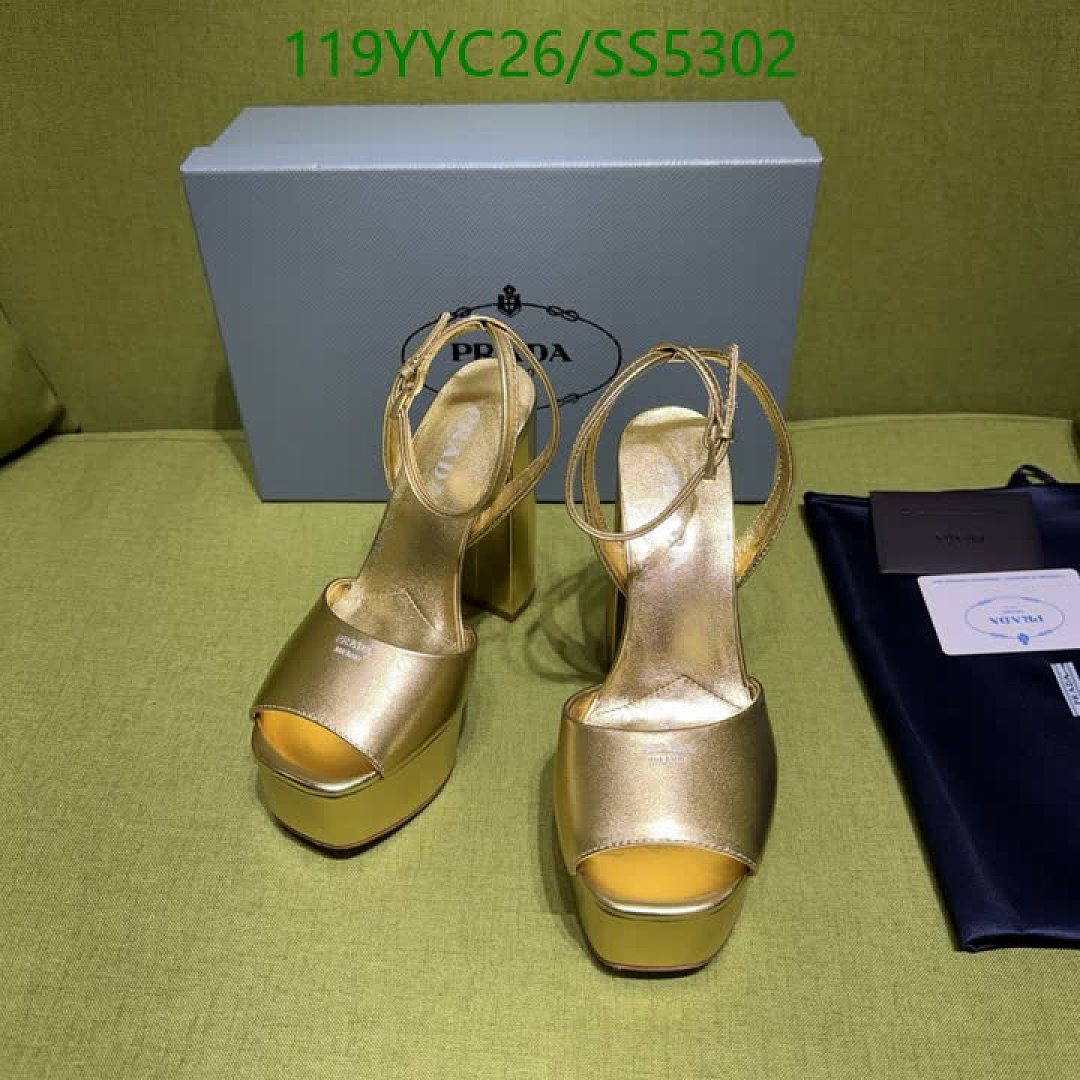Prada-Women Shoes Code: SS5302 $: 119USD