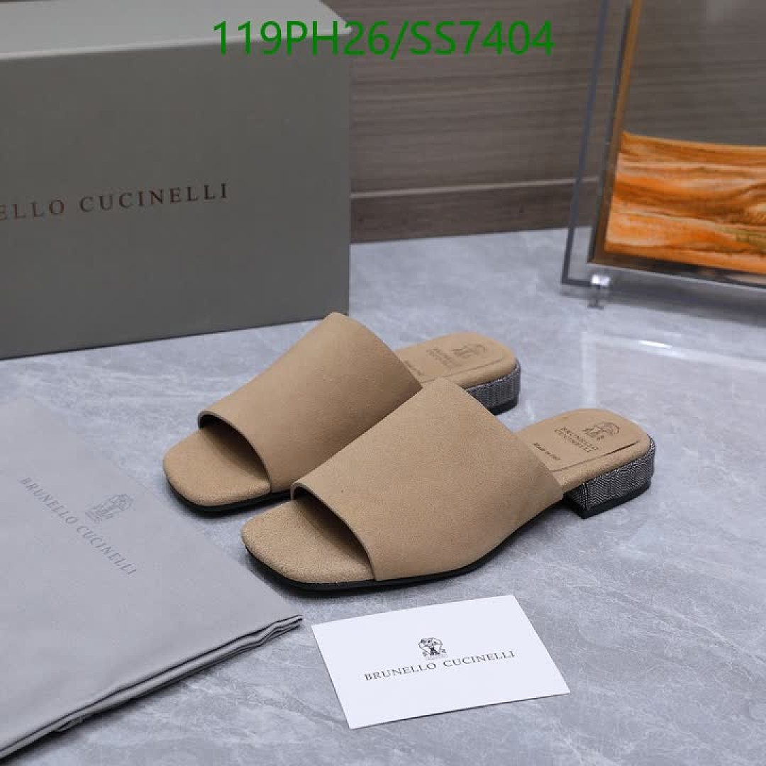 Brunello Cucinelli-Women Shoes Code: SS7404 $: 119USD