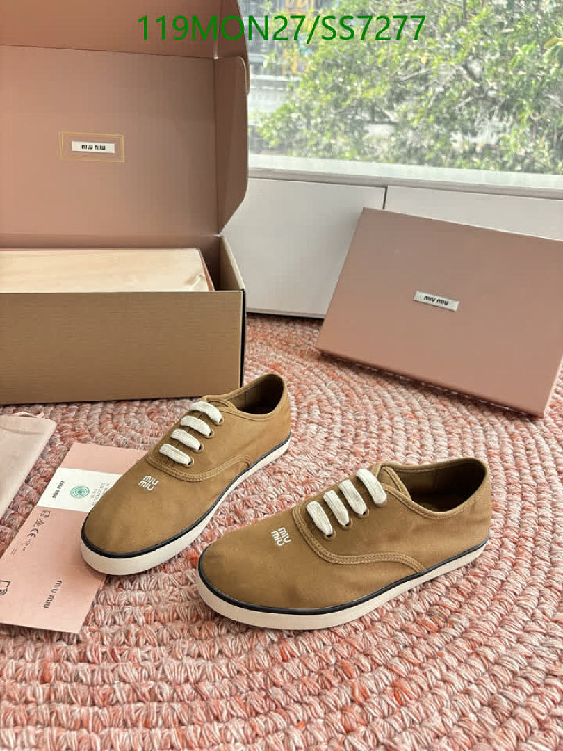 Miu Miu-Women Shoes Code: SS7277 $: 119USD