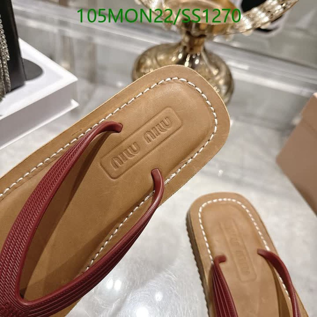 Miu Miu-Women Shoes Code: SS1270 $: 105USD