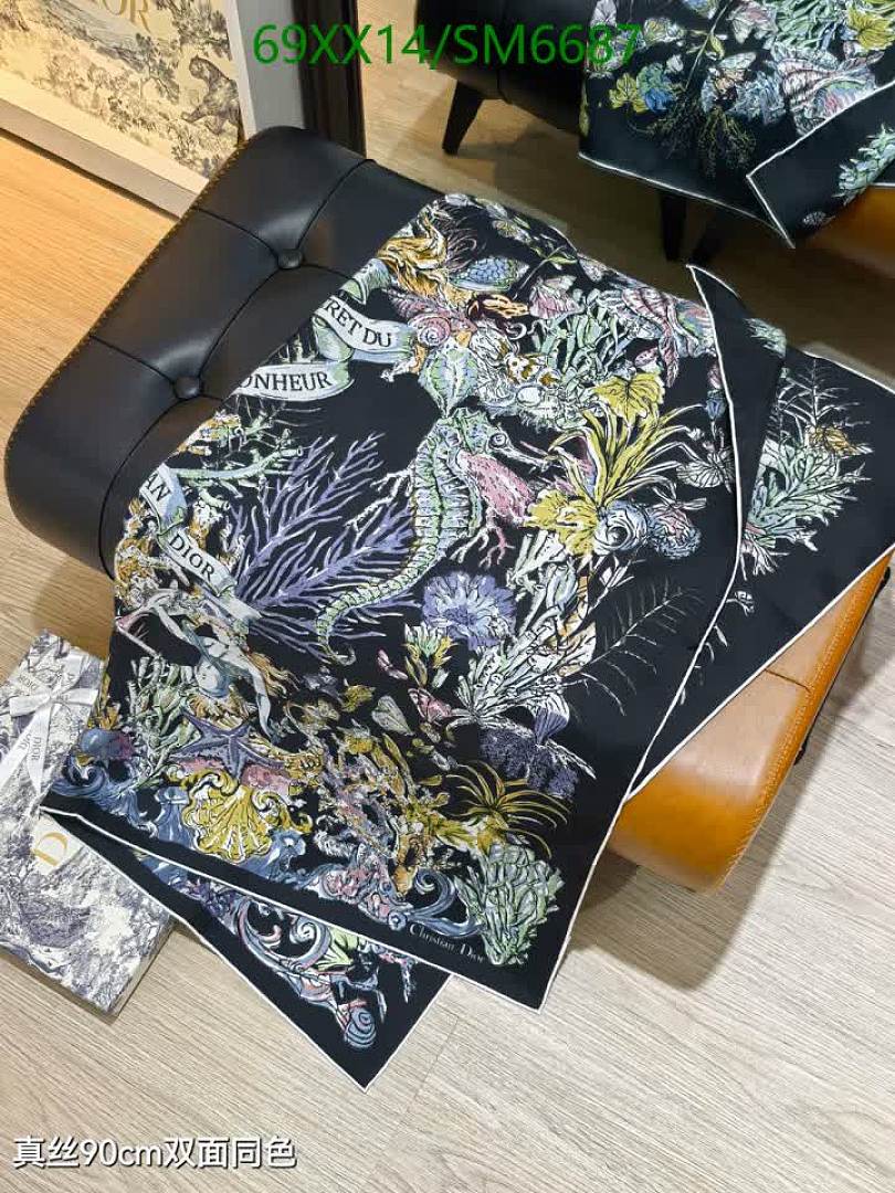 Dior-Scarf Code: SM6687 $: 69USD
