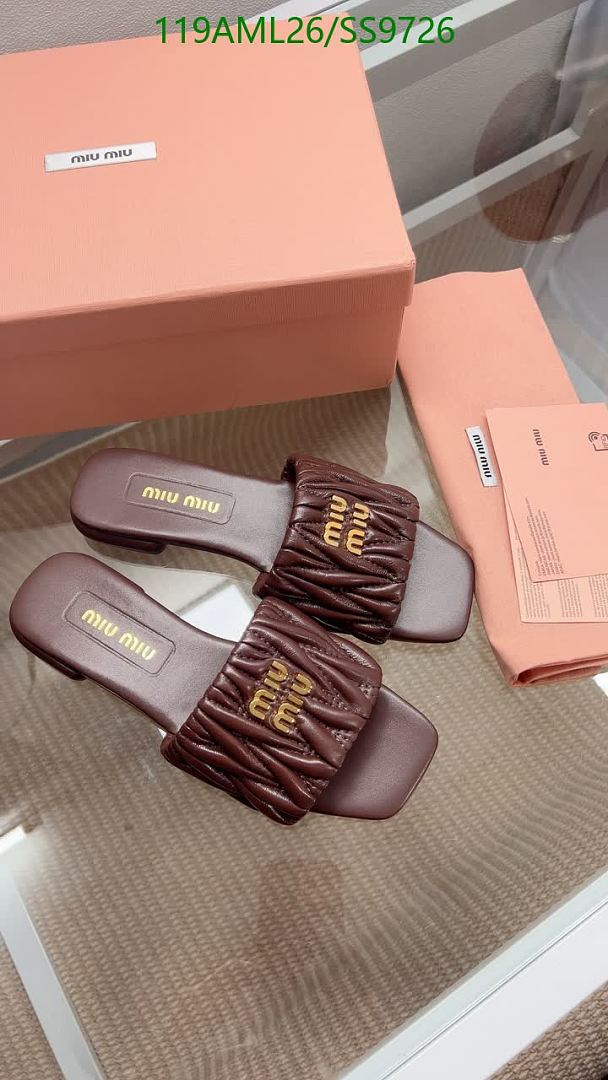 Miu Miu-Women Shoes Code: SS9726 $: 119USD