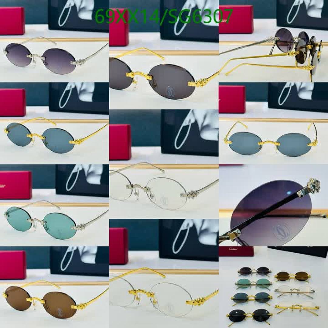 Cartier-Glasses Code: SG6307 $: 69USD