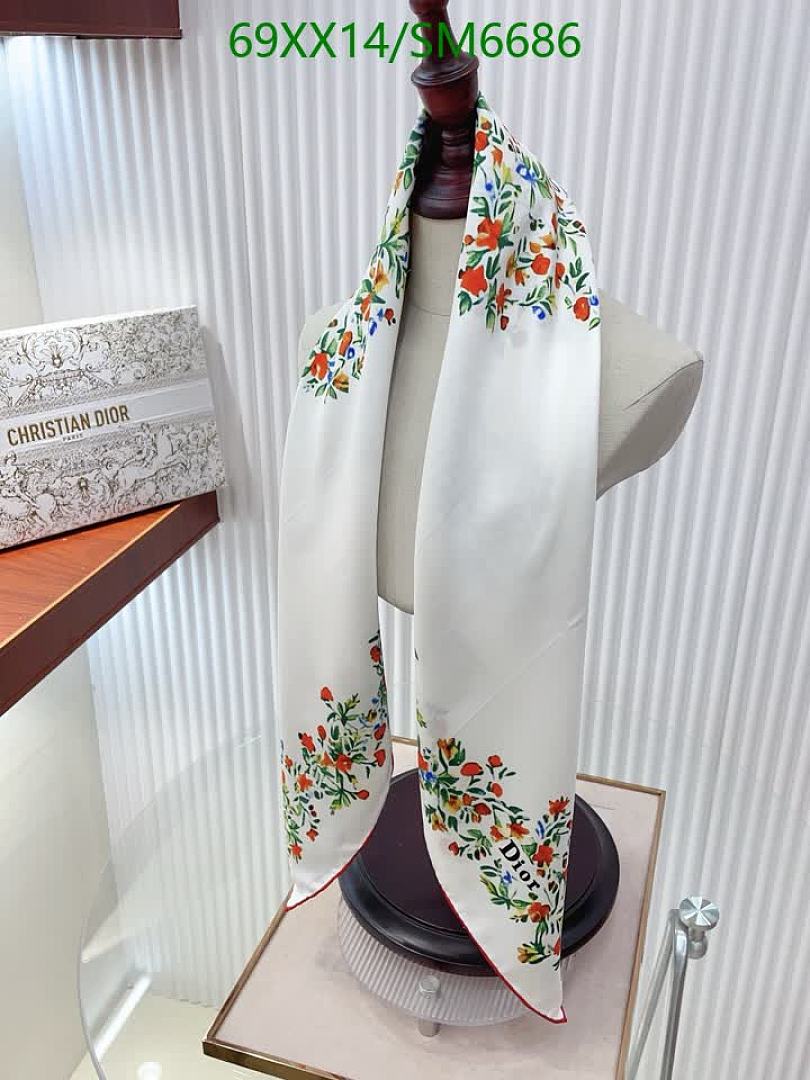 Dior-Scarf Code: SM6686 $: 69USD