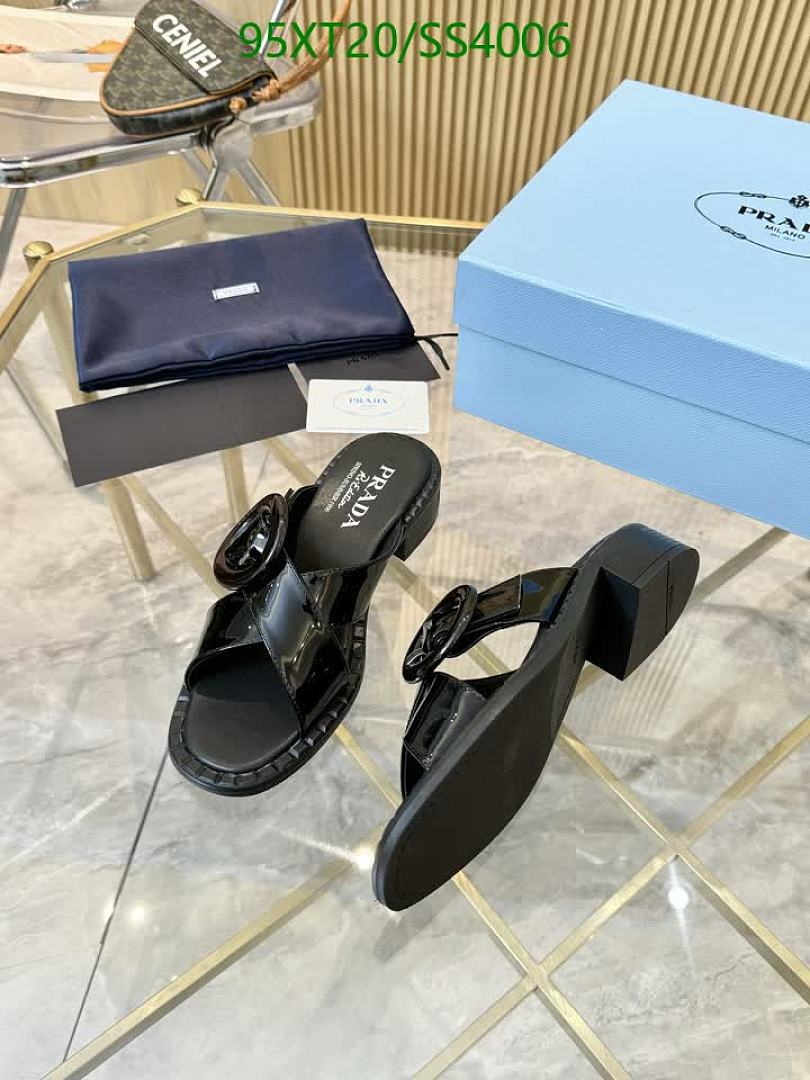 Prada-Women Shoes Code: SS4006 $: 95USD