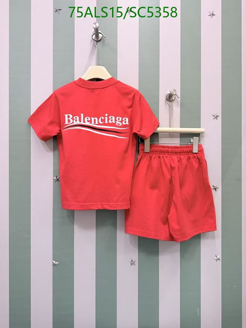 Balenciaga-Kids Clothing Code: SC5358 $: 75USD