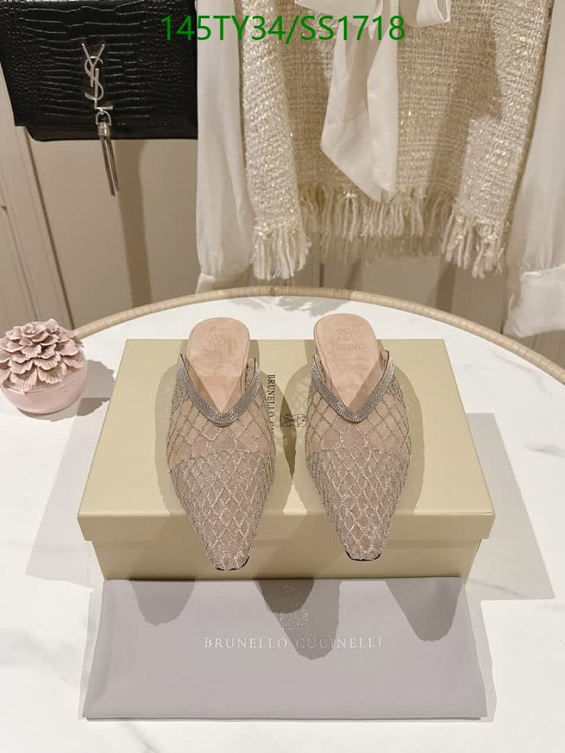 Brunello Cucinelli-Women Shoes Code: SS1718 $: 145USD