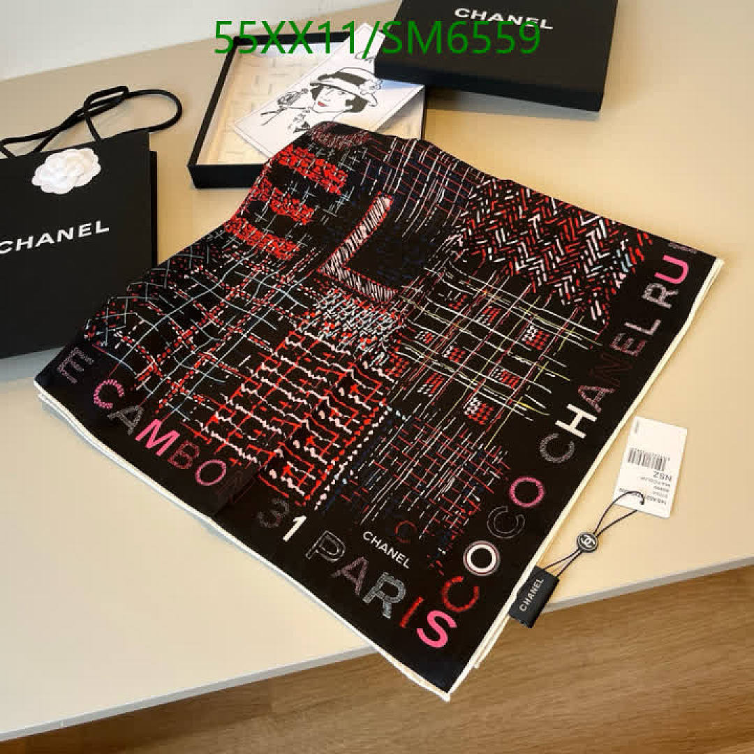 Chanel-Scarf Code: SM6559 $: 55USD