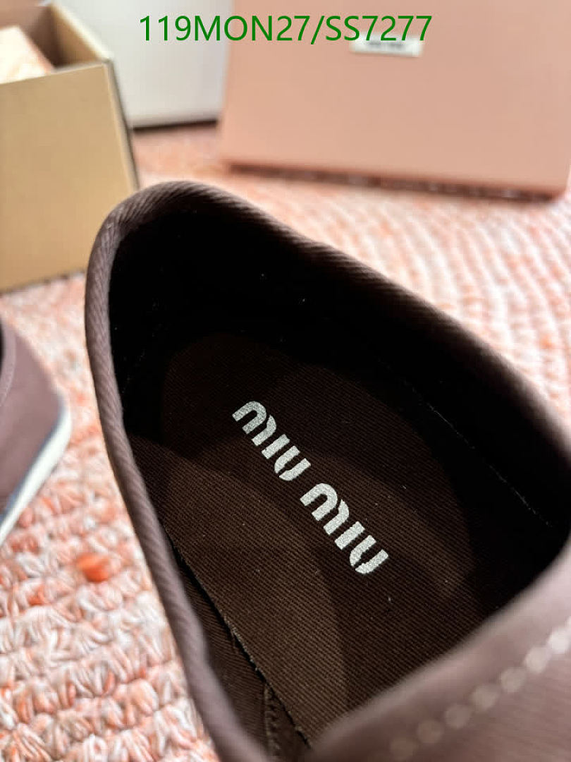 Miu Miu-Women Shoes Code: SS7277 $: 119USD
