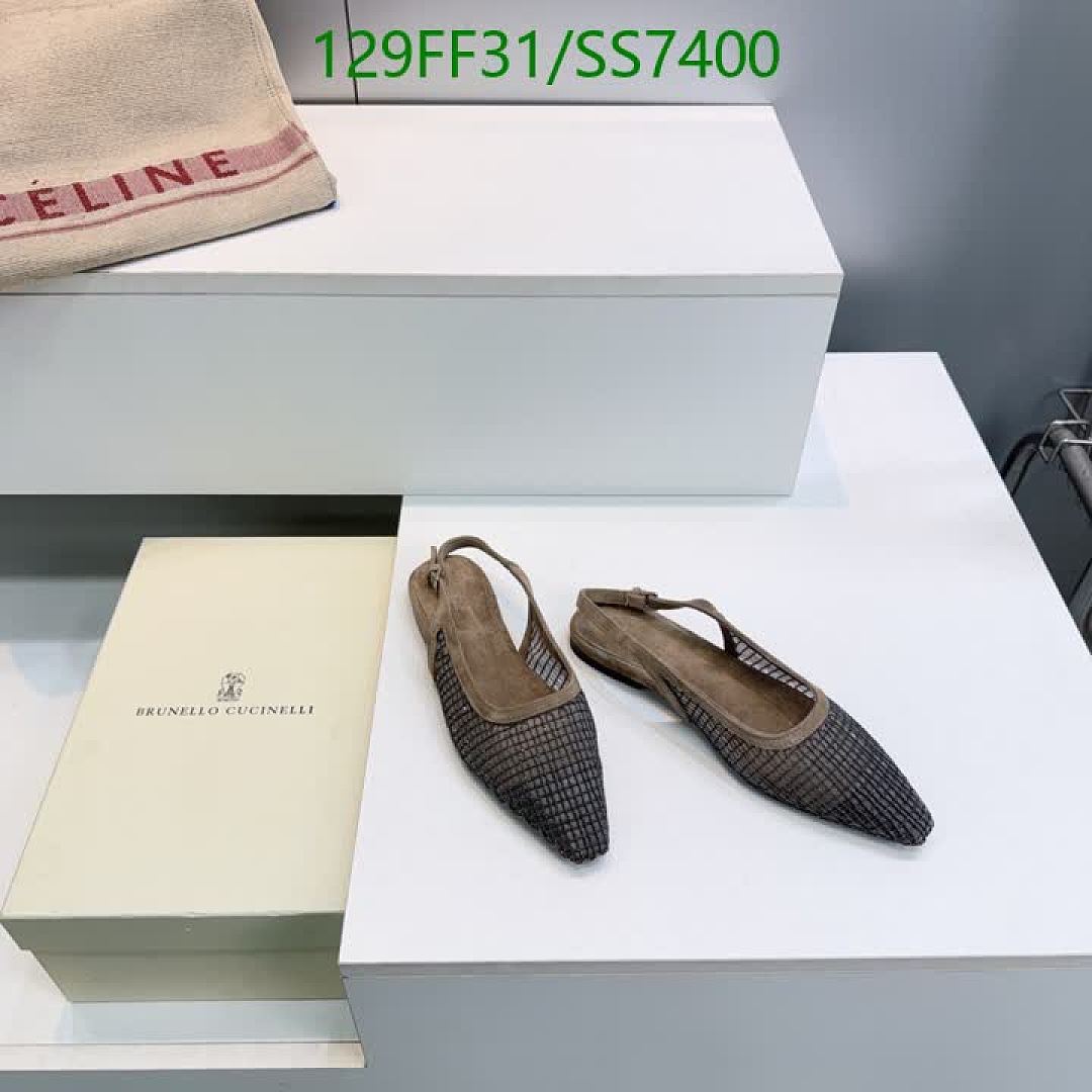 Brunello Cucinelli-Women Shoes Code: SS7400 $: 129USD