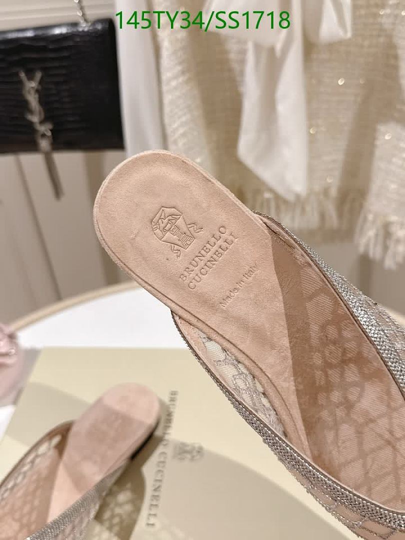 Brunello Cucinelli-Women Shoes Code: SS1718 $: 145USD
