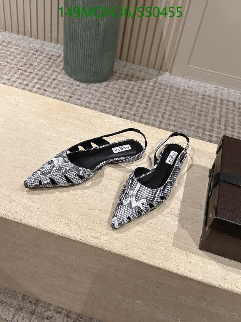 Alaia-Women Shoes Code: SS0455 $: 149USD