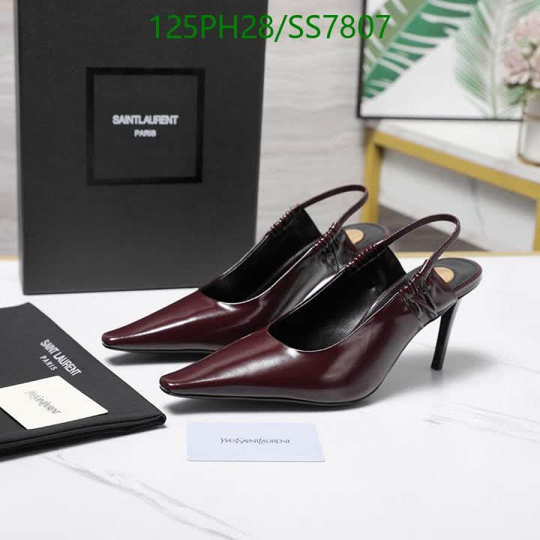YSL-Women Shoes Code: SS7807 $: 125USD