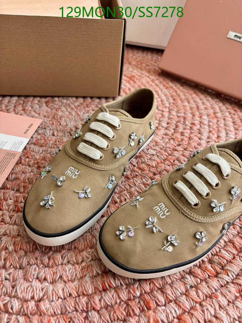 Miu Miu-Women Shoes Code: SS7278 $: 129USD