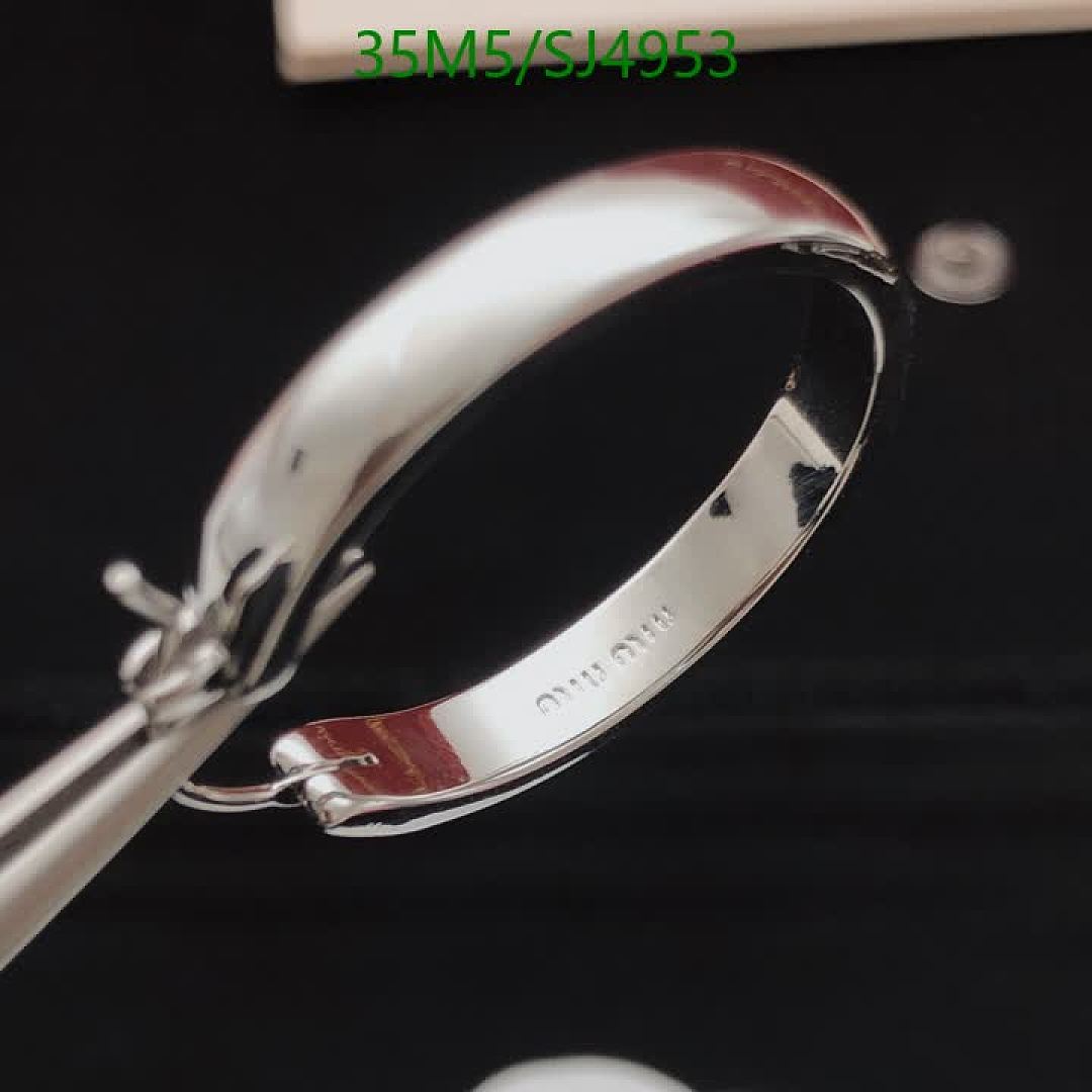 Miu Miu-Jewelry Code: SJ4953 $: 35USD