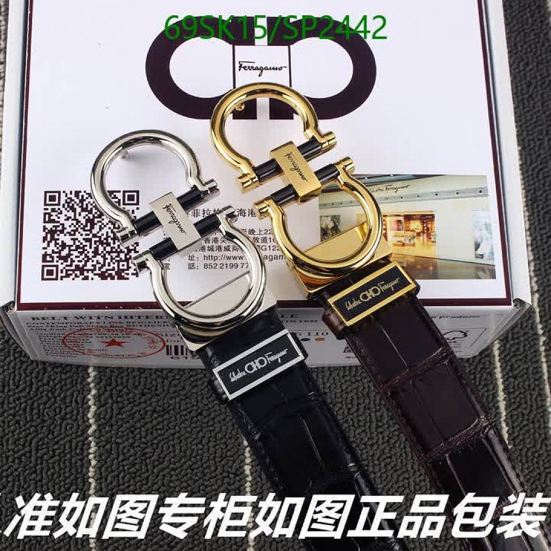 Ferragamo-Belts Code: SP2442 $: 69USD