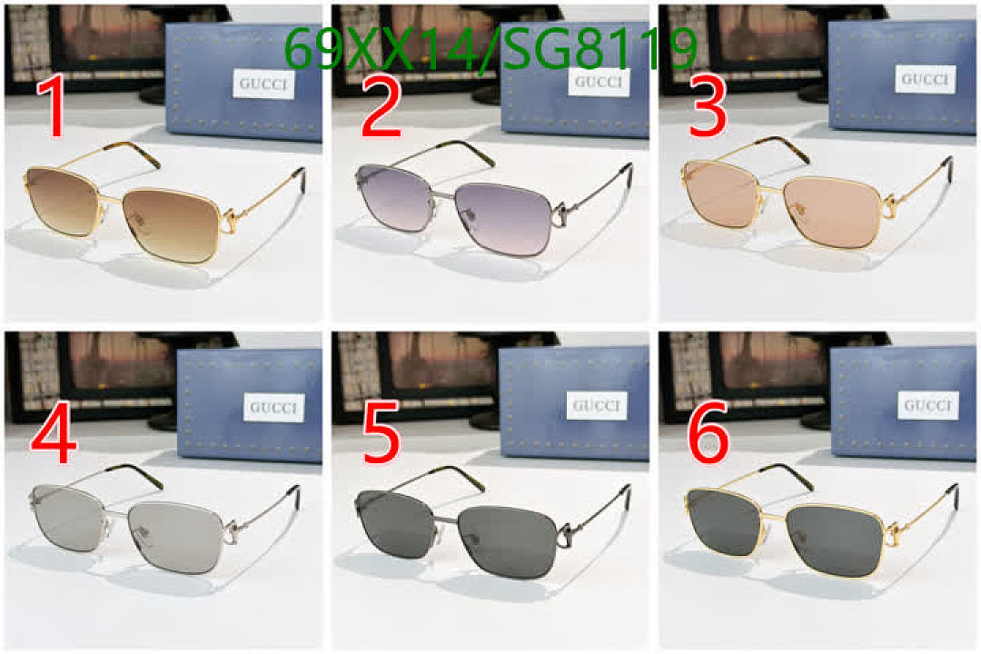Gucci-Glasses Code: SG8119 $: 69USD