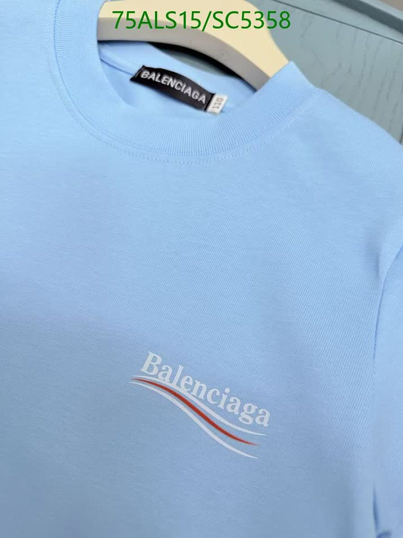 Balenciaga-Kids Clothing Code: SC5358 $: 75USD