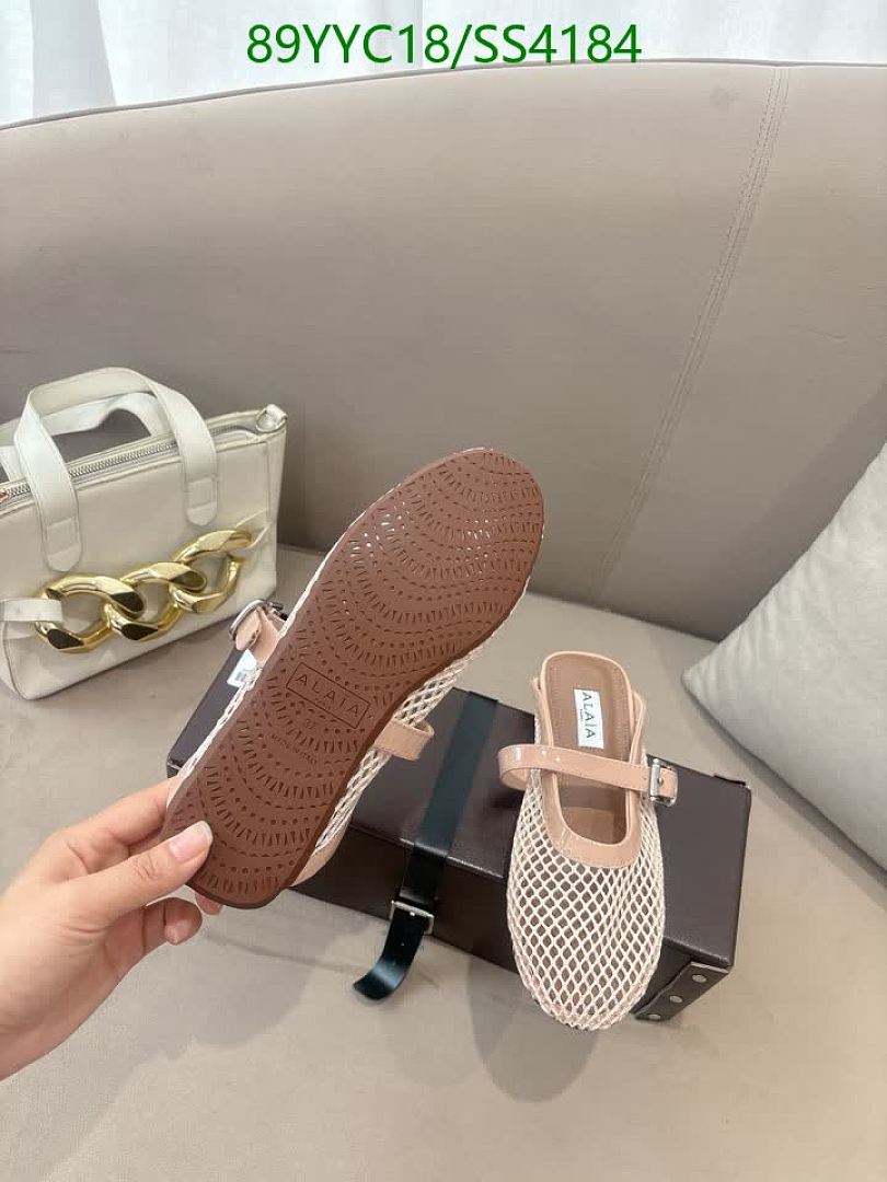 Alaia-Women Shoes Code: SS4184 $: 89USD